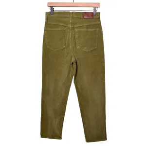 Madewell Classic Straight Jean Jeans Corduroy Green Corduroy Edition Size 28 thumbnail 5