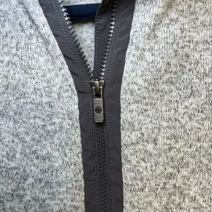 Lululemon Its Fleecing Cold Zip Up Jacket Heathered White Gray Women Size 6 EUC thumbnail 5