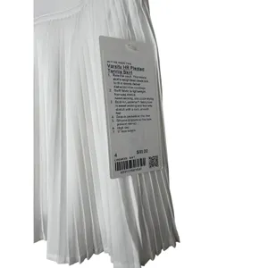 Lululemon High-Rise Pleated Tennis Skirt White Size 4 NWT thumbnail 4