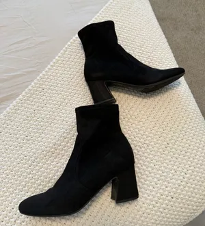 Unisa block heel booties suede size 8 thumbnail 1