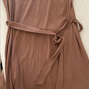 Lands' End Women's Sleeveless Rib Knit Dress in brown, Size XL, NWT thumbnail 4