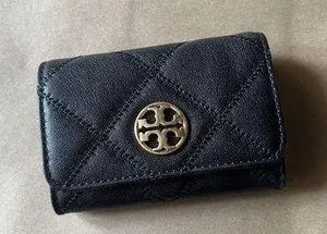 Tory Burch Willa Quilted Leather Card Case Redstone 87866 thumbnail 1