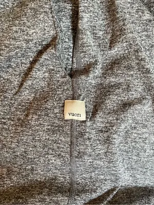Vuori Women's Performance Joggers-DreamKnit Grey Heather-Size Large thumbnail 6