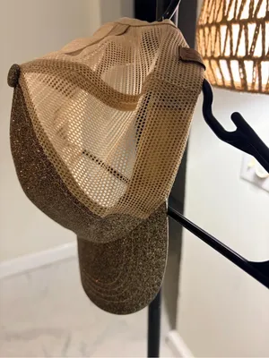 CC Boutique Brown Mesh Trucker Cap thumbnail 5