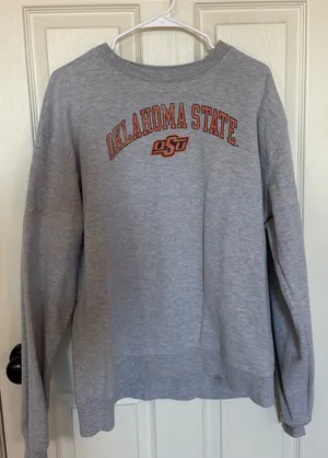 university crewneck Gray Size XL thumbnail 1