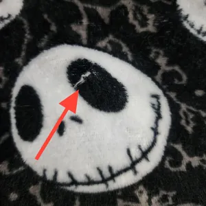 Disney Nightmare‎ Before Christmas Pants Unisex M Black Skulls Relaxed PJ Pants thumbnail 5