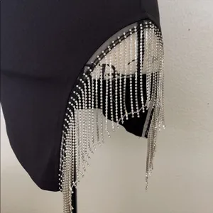 Windsor Rhinestone Fringe Dress thumbnail 4