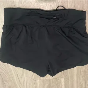 Nike Women's Black Athletic Running Shorts with Drawcord thumbnail 3