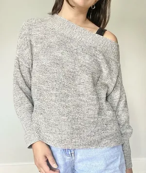 Free people bateau neckline thumbnail 1