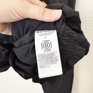 [Athleta] Black Day Drift Jacket Cropped Lightweight Windbreaker Size Medium M thumbnail 10