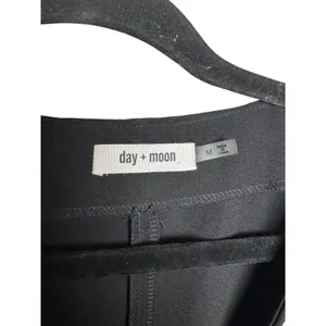 Day + Moon Black Rhinestone Bow V Neck Short‎ Sleeve Mini Dress thumbnail 4