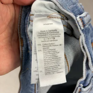 Madewell Jeans Womens 23P Stovepipe Blue Straight Slim Light Wash Denim 5-Pocket thumbnail 14