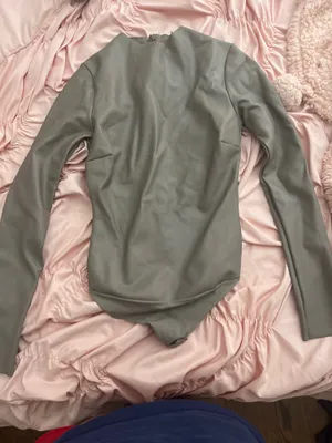 SKIMS Faux Leather Bodysuit thumbnail 2