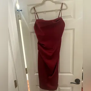 HOUSE OF CB Anja corset satin midi dress size small thumbnail 8