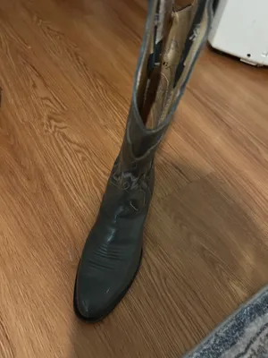 Sanders Cowgirl Gray Boots thumbnail 2