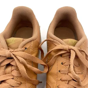Nike Court Vision Alta Platform Sneakers Women’s Sz 8.5 Light Cognac Tan Leather thumbnail 11