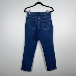 Universal Thread Womens High Rise Straight Leg Dark Wash‎ Blue Jeans Size 8 thumbnail 5