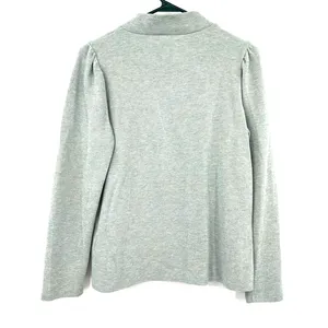 Madewell size medium green gray long sleeve‎ pullover style sweater mock neck thumbnail 2