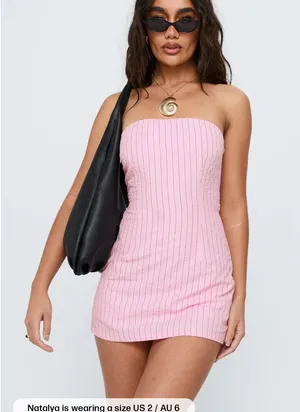Princess Polly yumiko strapless romper  thumbnail 1