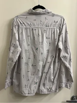 Figs Night Shift Pajama Top Size Medium thumbnail 7