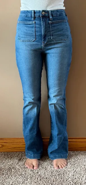 Good American Curve Bootcut Good Jeans thumbnail 1
