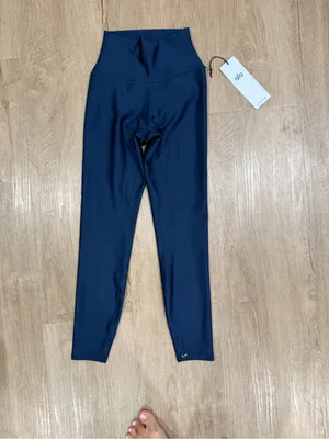 Alo Airlift legging 7/8 - Navy - XXS thumbnail 4