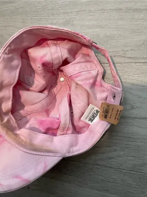 PINK Victoria's Secret Pink Tie-Dye Kids Baseball Hat thumbnail 2