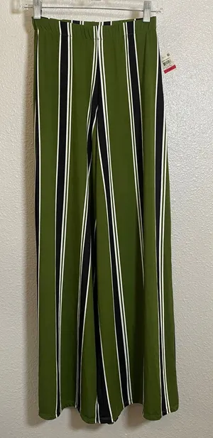 Bar III New‎ with Tags Wide Leg Pants XS Bohemian Casual Summer Comfy Stretch thumbnail 1