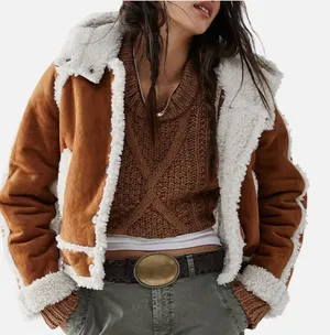 Free People Sherpa Jacket thumbnail 1