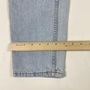 Vintage Levis 550 Jeans Womens 13 Long Light Wash‎ Relaxed Tapered High Rise 90s thumbnail 2
