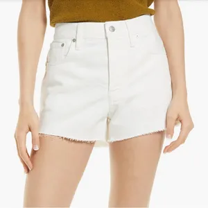 Madewell Relaxed Denim White Shorts 30 thumbnail 1