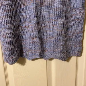 It’s Our Time woven knit scalloped edge tank thumbnail 4