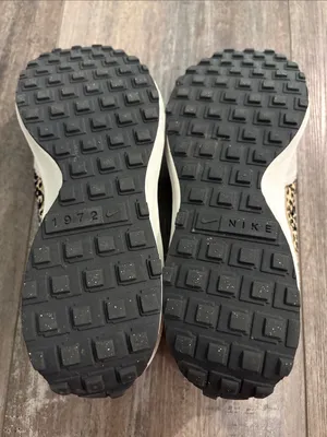 Nike Waffle Debut White Leopard Sneakers 9.5 thumbnail 7