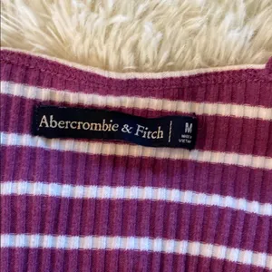 Purple and White Striped Dress thumbnail 6