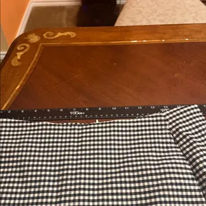 Urban Outfitters Black and White Gingham Mini Skirt with Side Pockets Sz L thumbnail 12