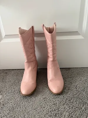 Charles Albert Pink cowboy boots thumbnail 2