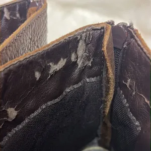 Steve Madden Brown Leather Fame Military‎ Style Boots Fisherman Core B19B thumbnail 14