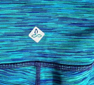 Prana Caraway Tight Leggings Womens Small Indigo Blue Stretch Performance Fleece thumbnail 5