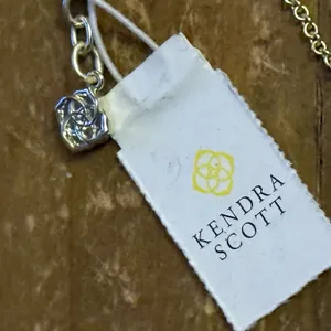 Kendra Scott gold Sawyer interlocking links necklace thumbnail 6