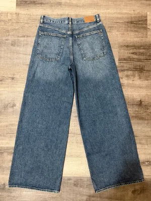 MADEWELL Superwide-Leg Jeans in Concho Wash thumbnail 4