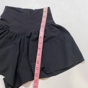 OFFLINE by Aerie Real Me Crossover Flowy Skort Black XXS Athletic thumbnail 6