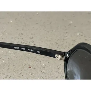 GIORGIO ARMANI SUNGLASSES EYEGLASSES FRAMES ONLY oval black 2536 020 62-17-120 thumbnail 7