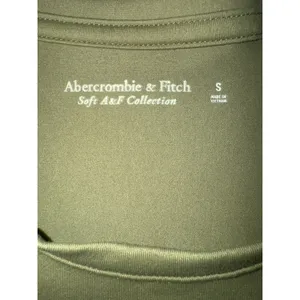 Abercrombie‎ & Fitch Soft A&F Collection Olive Green Sleeveless Bodysuit Small thumbnail 3