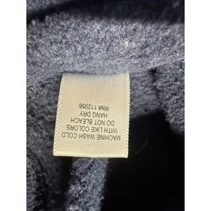 Zenana Navy Blue Oversized Crop Crewneck Sweater XL D46 thumbnail 6