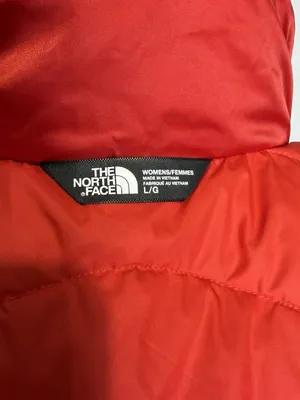 The North Face Aconcagua 550 Down Puffer Vest Womens Sz L Red Full Zip Quilted thumbnail 12