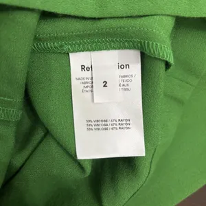 Reformation Alva Jumpsuit Womens 2 Kelly Green‎ Smocked Wide Leg Sleeveless Crop thumbnail 12
