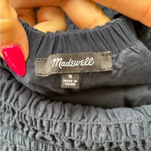 Madewell Lucie‎ Cut Out Back Midi Dress medium boho cottagecore prairie holiday thumbnail 10
