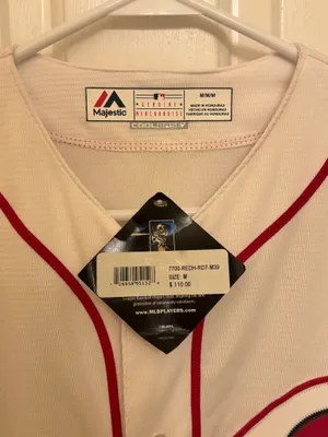 Cincinnati Reds Devin Mesoraco NWT Majestic White Stitched MLB Jersey thumbnail 5