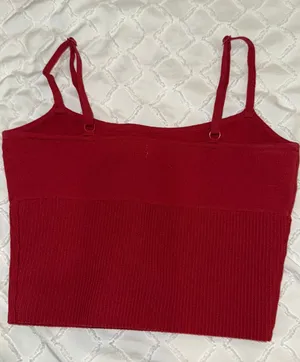 LA Hearts Red Tank Cropped  thumbnail 1