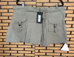 Ego Green Cargo Mini Skirt‎ Size 10 thumbnail 1